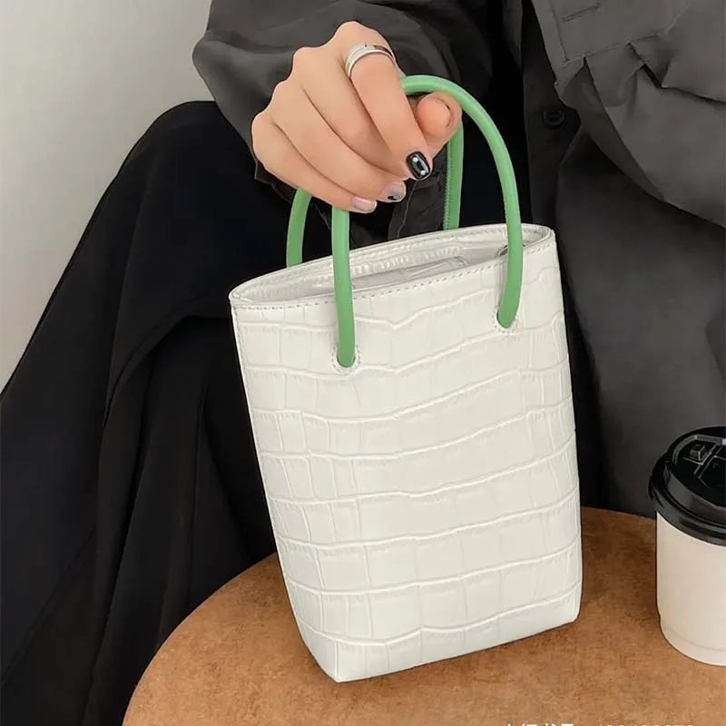 Mini Bucket Handbag Women Shoulder Bag