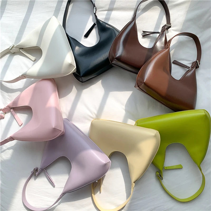 Crescent Shoulder Bag Underarm Handbag