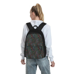 Night Florals Backpacks Men's & Women's Anime Backpack