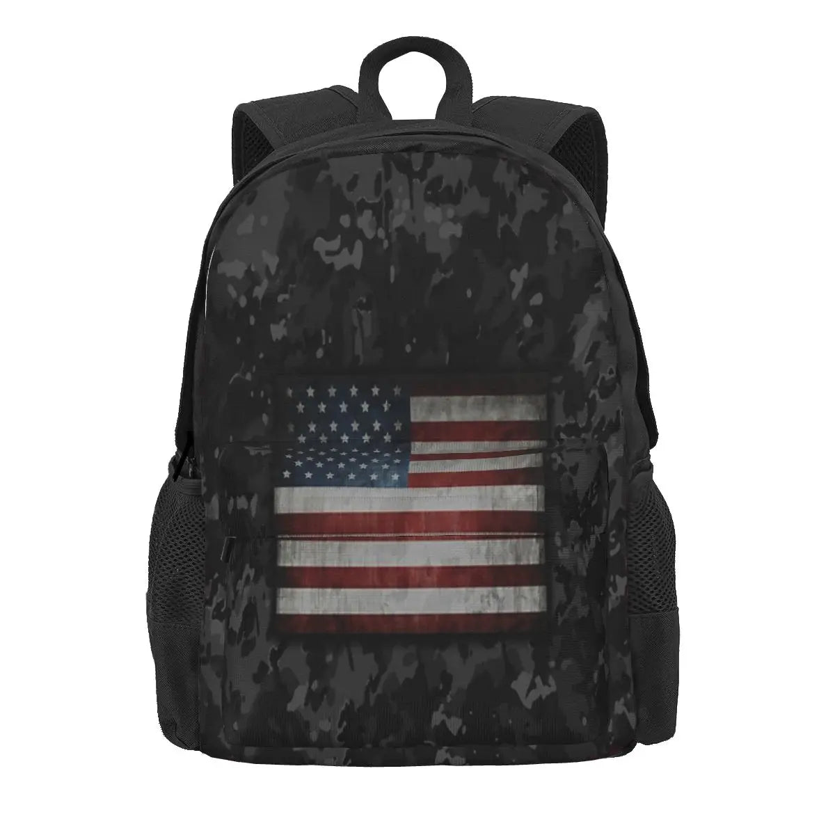 Night Multicam Patriotic Flag Camo Backpacks Men's Backpacks Bags Women Men