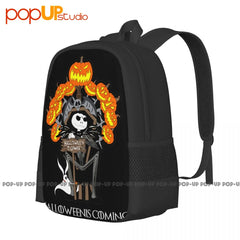 Jack Halloween Backpack Large Capacity Eco Friendly Bags