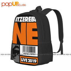 Nitzer Ebb Tour Nin Ministry Front 242 Backpack Print Shoe Bag