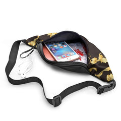 Noisydesigns Floral Print Waist Bag for Women