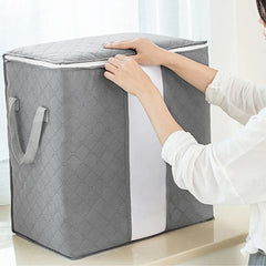Large Foldable Clothing Storage Bag Quilt Closet Organizer Sock Organizer Bag