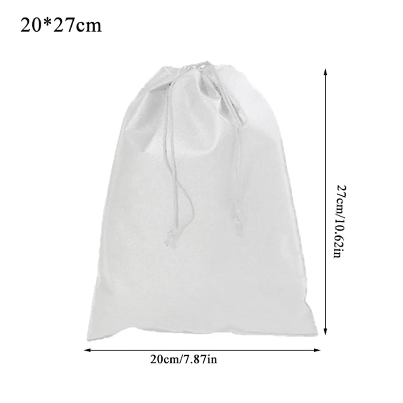 Non-woven Drawstring Bag Shoes Underwear Travel Sport Bags Storage