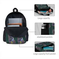 Nonbinary Snail D20 Backpacks Men's and Women's School Bags