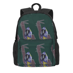 Nonbinary Snail D20 Backpacks Men's and Women's School Bags