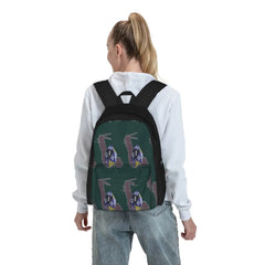 Nonbinary Snail D20 Backpacks Men's and Women's School Bags
