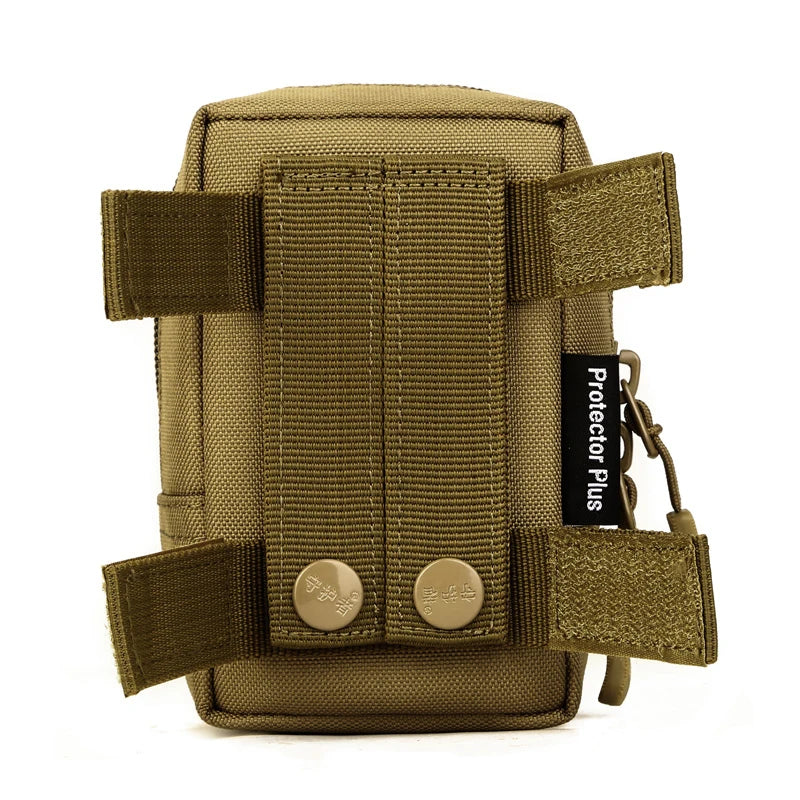 Men Durable Nylon Waist Pack Mini Hip Pouch Military Molle Cell Phone Bag