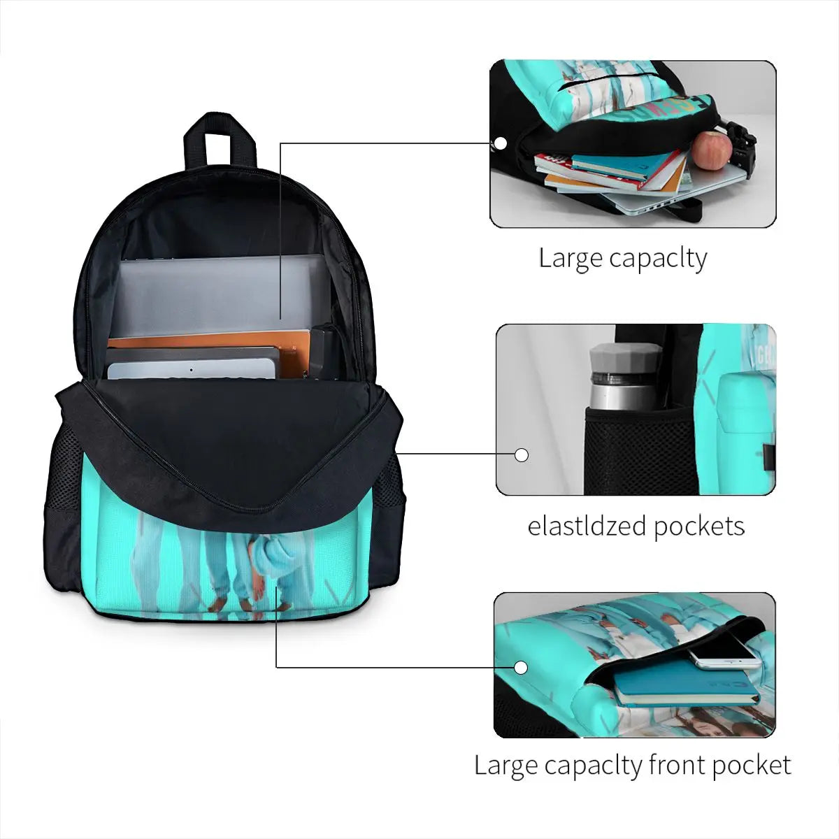 Norris Nuts Hats Backpacks Men's Backpacks Bags For Women School