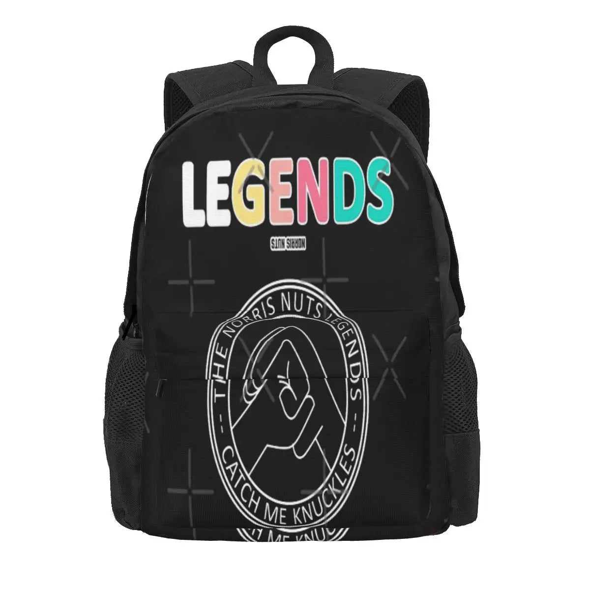 Norris Nuts Legends Backpack - Personalised Bags for Men & Women