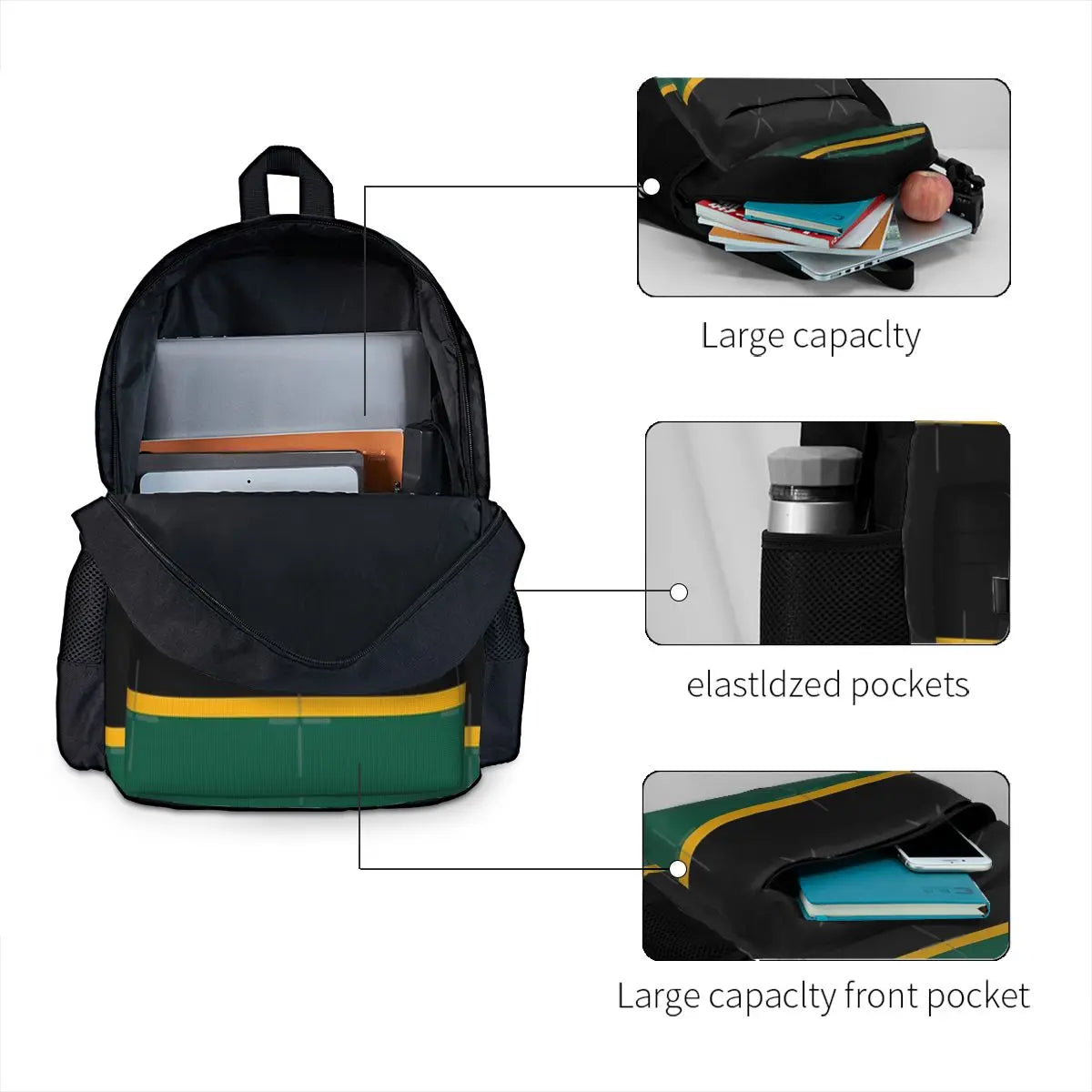 Northampton Saint Colours 1 Backpacks Men's Backpacks Bags For Women Unisex Men
