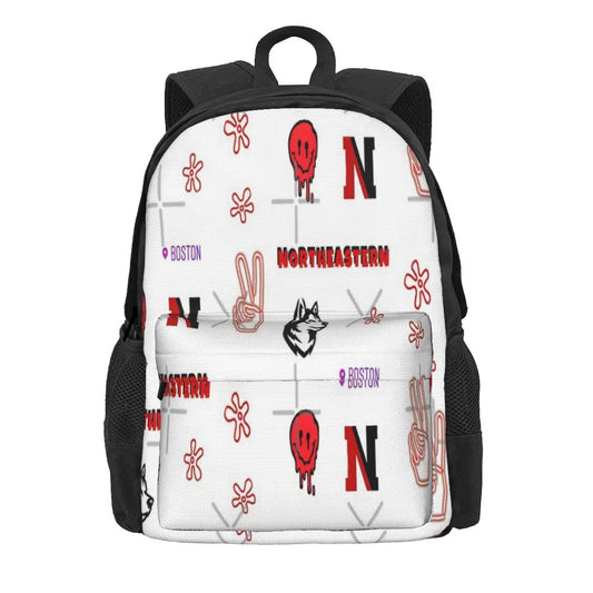 Northeastern University Sticker Pack Backpacks Men's Backpacks Bags For Women