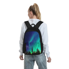 Northern Lights 4 Backpacks Men Women Girls