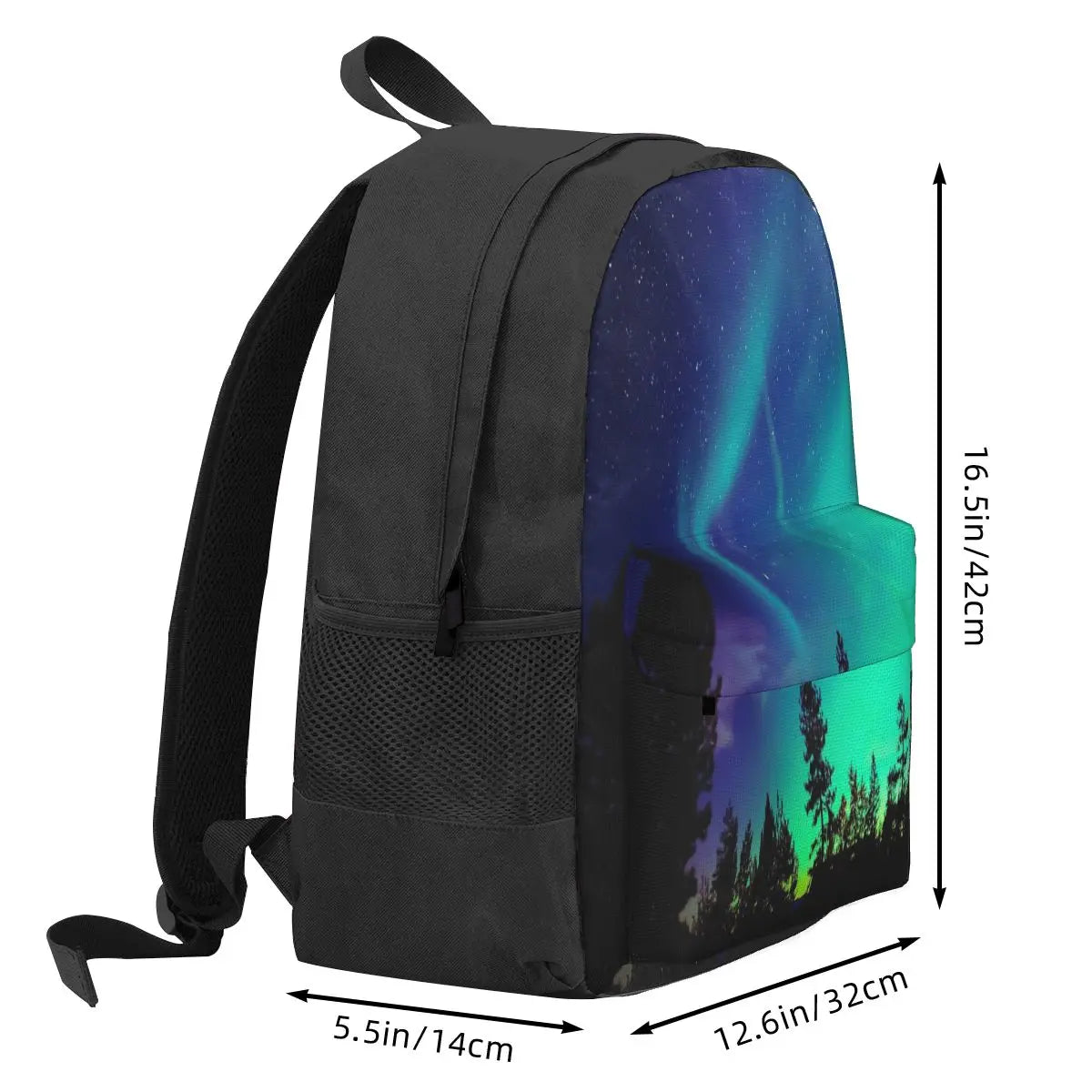 Northern Lights 4 Backpacks Men Women Girls