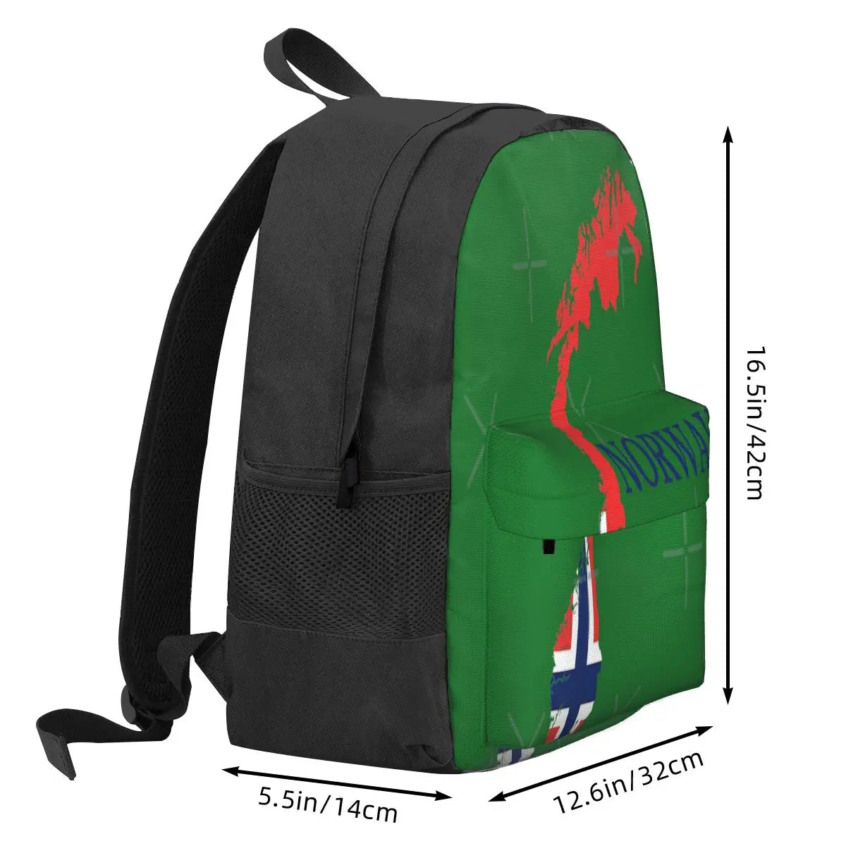 Norway Map Flag Backpacks Men's Backpacks Bags For Women Schoolbag Mens Backpack