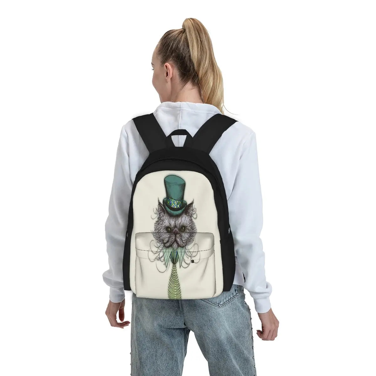 Stylish Cat Backpacks for Men and Women