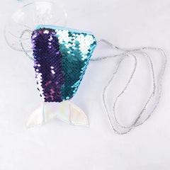 Note 8 Phone Case Wallet Sequin Purse Shoulder Mini Bag Mobile Wallet