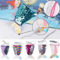 Note 8 Phone Case Wallet Sequin Purse Shoulder Mini Bag Mobile Wallet