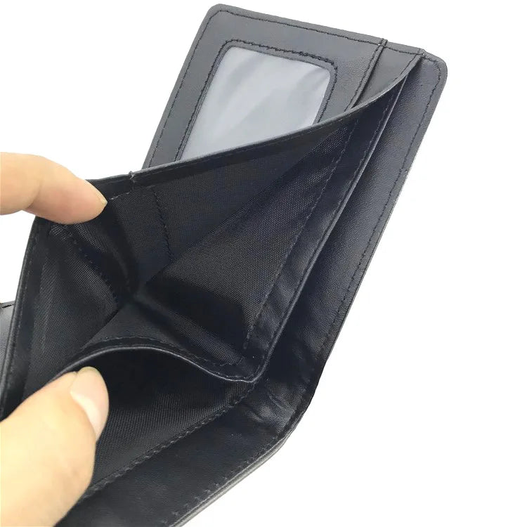 Cartoon PU Leather Wallet Student Boy Girl Short Wallet