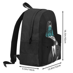 Number Five Backpack Men Women Handbag School Boy