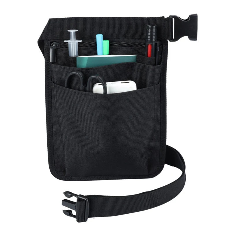 Nurse Fanny Pack Multi-Compartment Nursing Organizer Pouch Utility Waist Pack