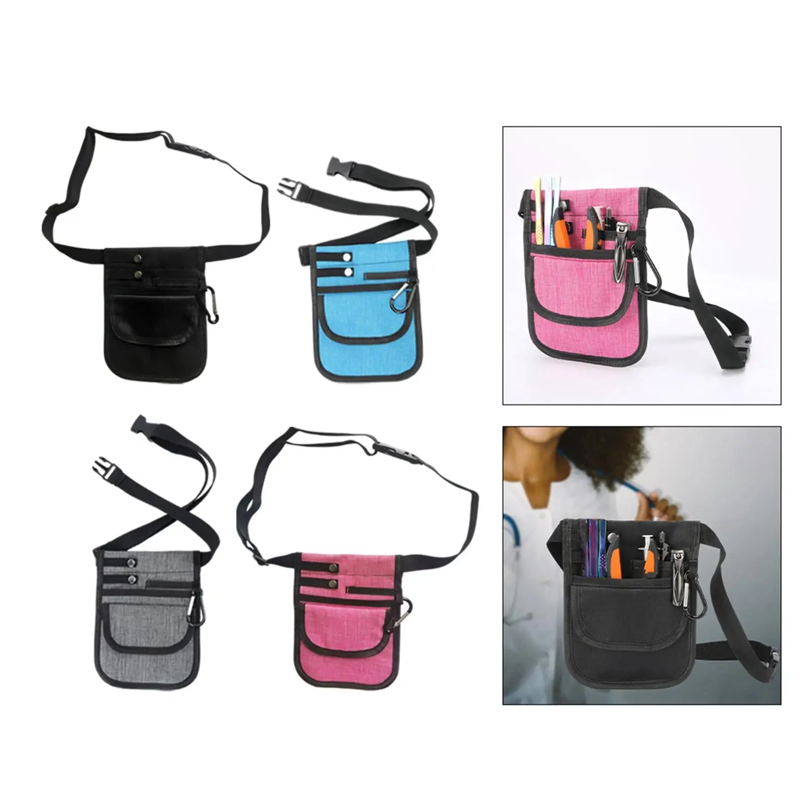 Nurse Fanny Pack Organizer Pouch Tool Belt Bag Small Holder