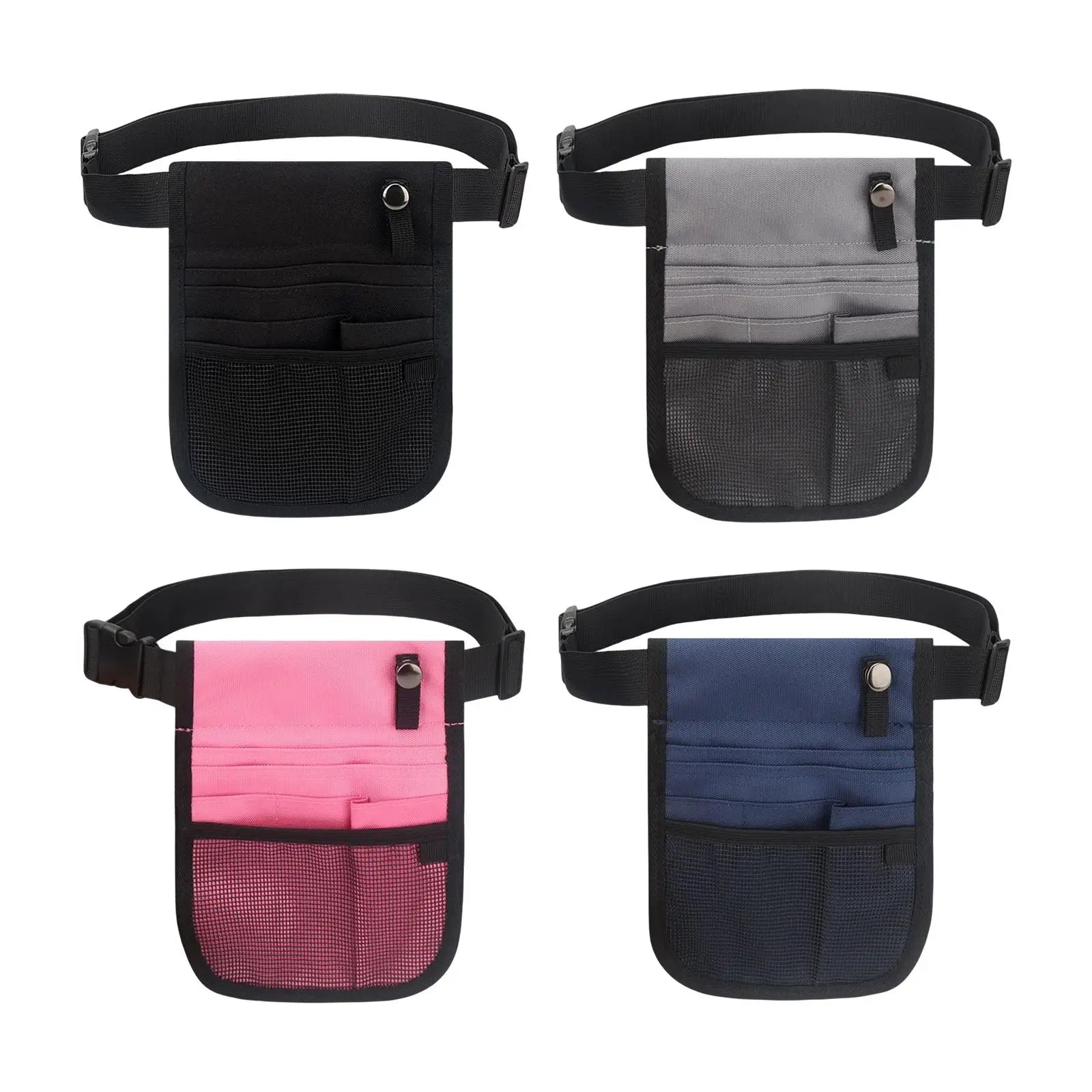 Nurse Organizer Belt Waist Bag Multiple Pocket Nursing Bag