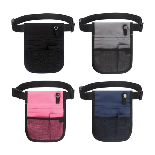 Nurse Organizer Belt Waist Bag Multiple Pocket Nursing Bag