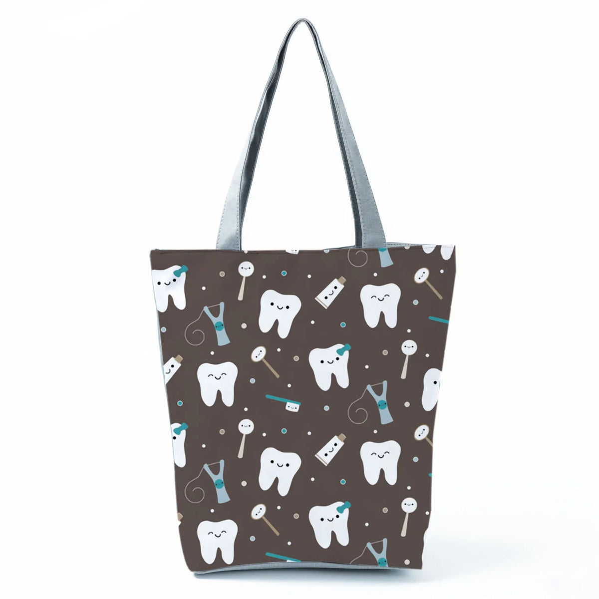 Nurse Print Handbags Eco Reusable Shopping Bag Daily Casual Tote Cartoon Women S