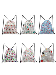 Nurse Printing Women's Bag Light Backpack Men Gym Pouch