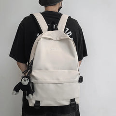 Nylon Backpack For Women School Shoulder Bag Bagpack