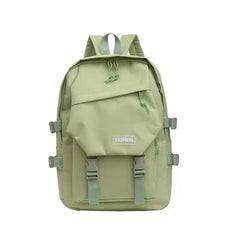 Nylon Backpack Junior High School Students Large Capacity Travel Bag