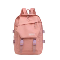 Nylon Backpack Junior High School Students Large Capacity Travel Bag