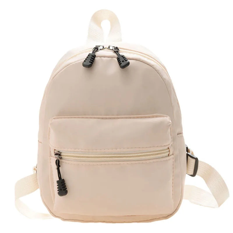 Nylon Backpack Women's Bag Student Schoolbag Large Capacity