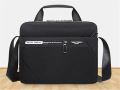 Nylon Briefcase with Secret Compartment 14-Inch Laptop Bag
