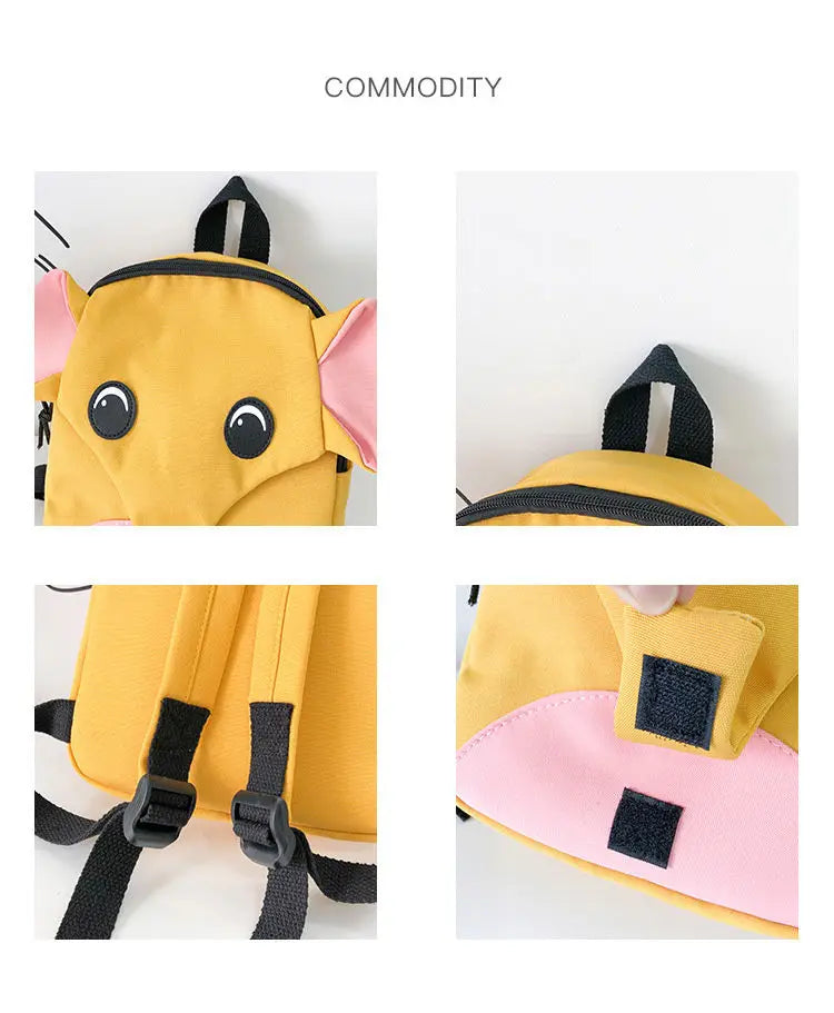 Elephant Kindergarten School Bag for Boy Girl Toddler Kids Backpack
