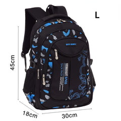 Nylon Children School Bags Backpacks for Teenagers Boys Kids