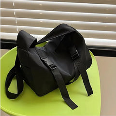Nylon Crossbody Shoulder Bag for Women Men Youth Canvas Messenger Satchel