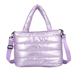 Nylon Embroidery Thread Shoulder Bags Large Capacity Crossbody
