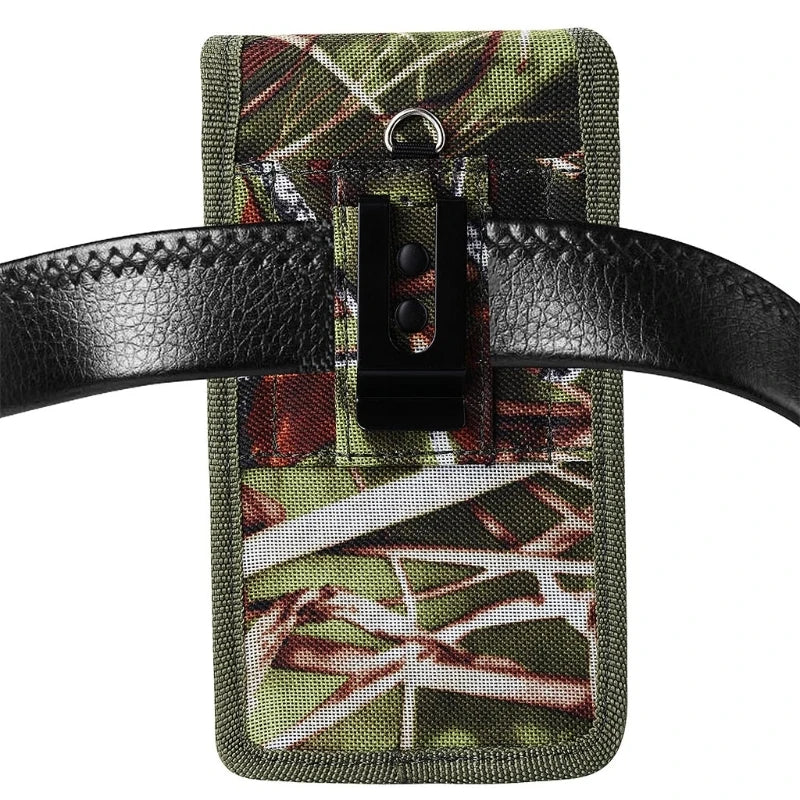 Camouflage Nylon Waist Bag for iPhone XSMAX 6/7/8plus
