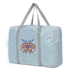 Nylon Foldable Feather Travel Bags Weekend Organizer Clothes Storage