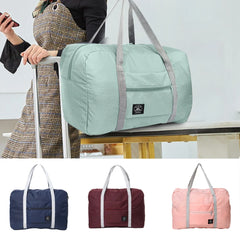 Nylon Foldable Travel Bag Women Waterproof Handbag