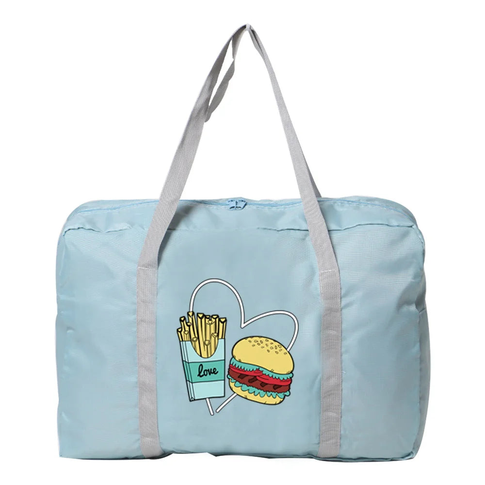 Nylon Large Capacity Travel Bag Unisex Tote Handbag