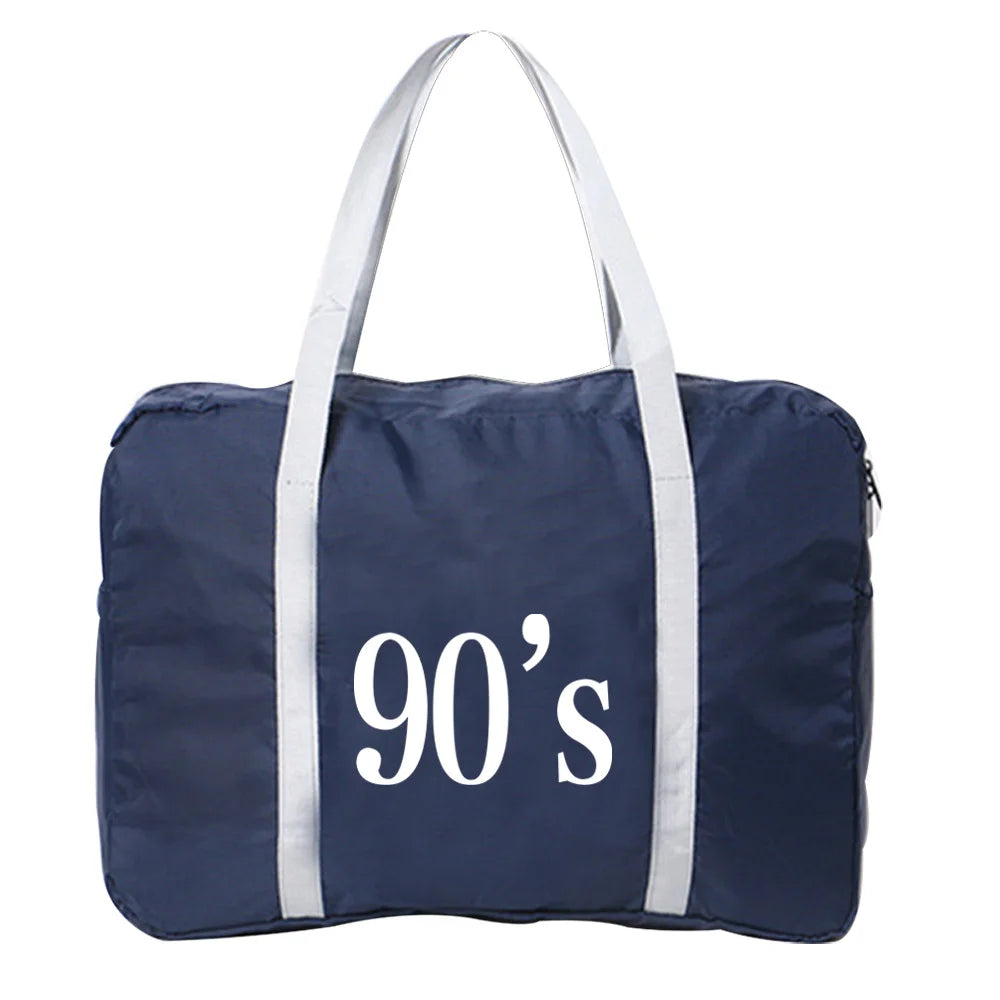 Nylon Travel Bag Large Luggage Unisex