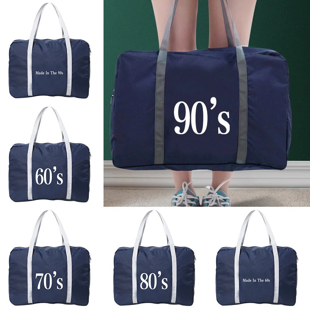 Nylon Travel Bag Large Luggage Unisex