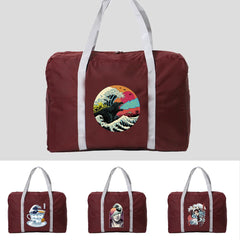 Nylon Foldable Travel Bags Unisex Waterproof Large Capacity Luggage Bag