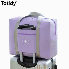 Nylon Foldable Travel Bags Large Capacity Waterproof