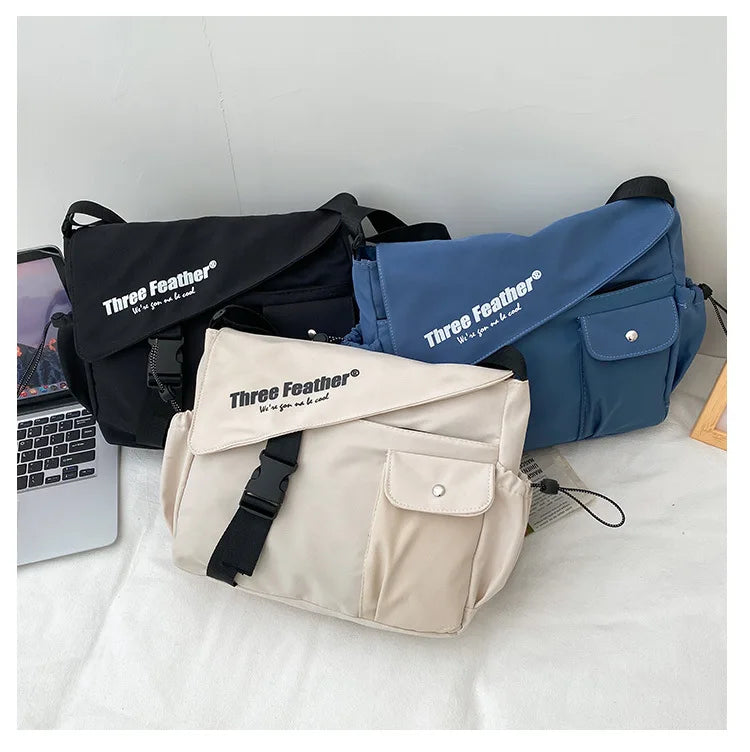 Nylon Shoulder Bag Crossbody Bag Harajuku Messenger