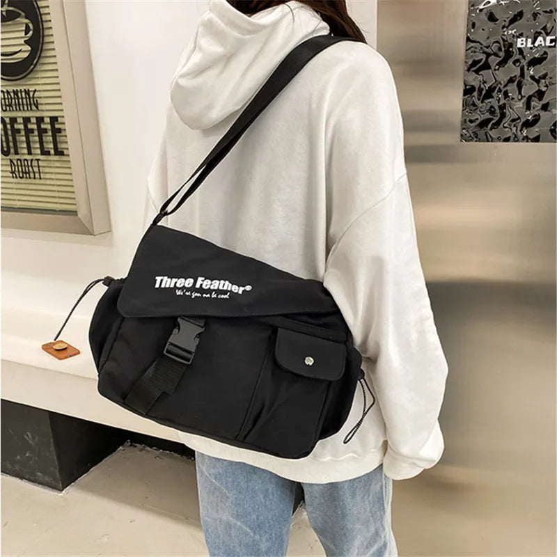 Nylon Handbags Shoulder Bag Large Capacity Crossbody Bags